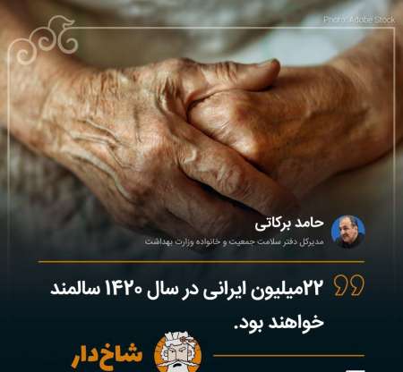 جمعیت سالمند ایرانی تا ۲۰ سال آینده چقدر است؟